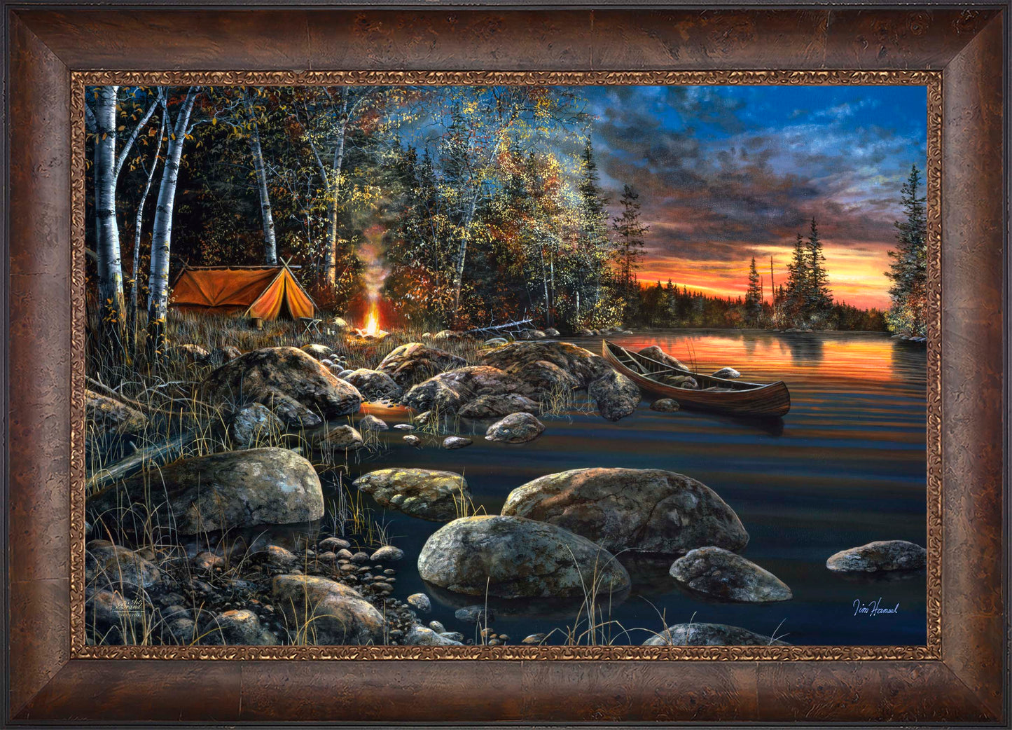 Twilight Fire - Limited Edition Canvas