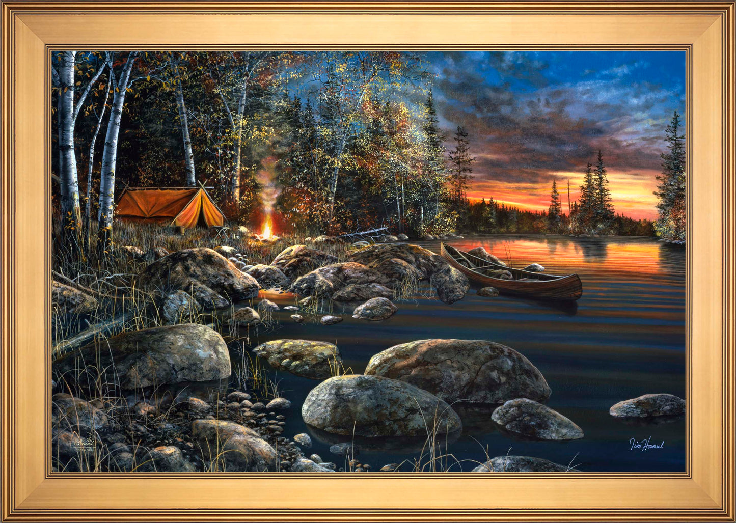 Twilight Fire - Limited Edition Canvas