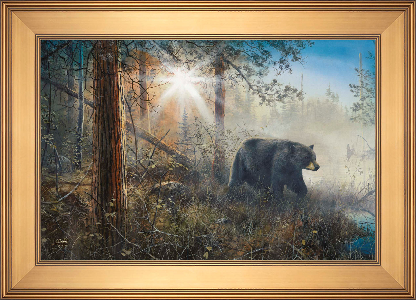 Shadow in the Mist - Limited Edition Canvas