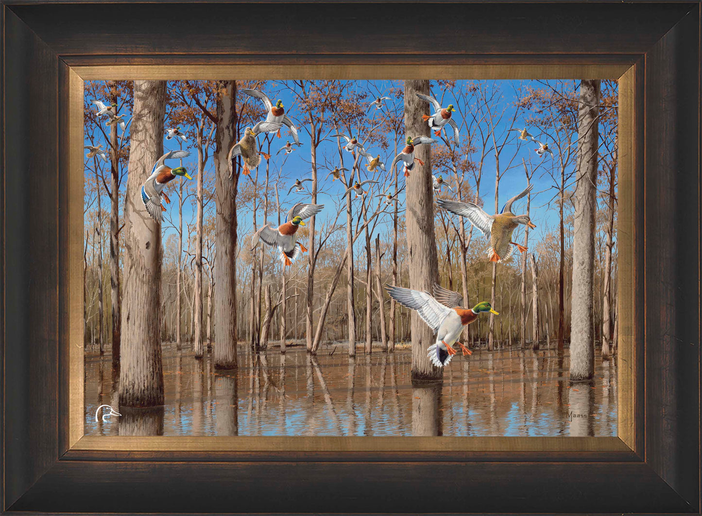 Down from the North - Mallards Limited Edition Canvas - Official Ducks Unlimited Art