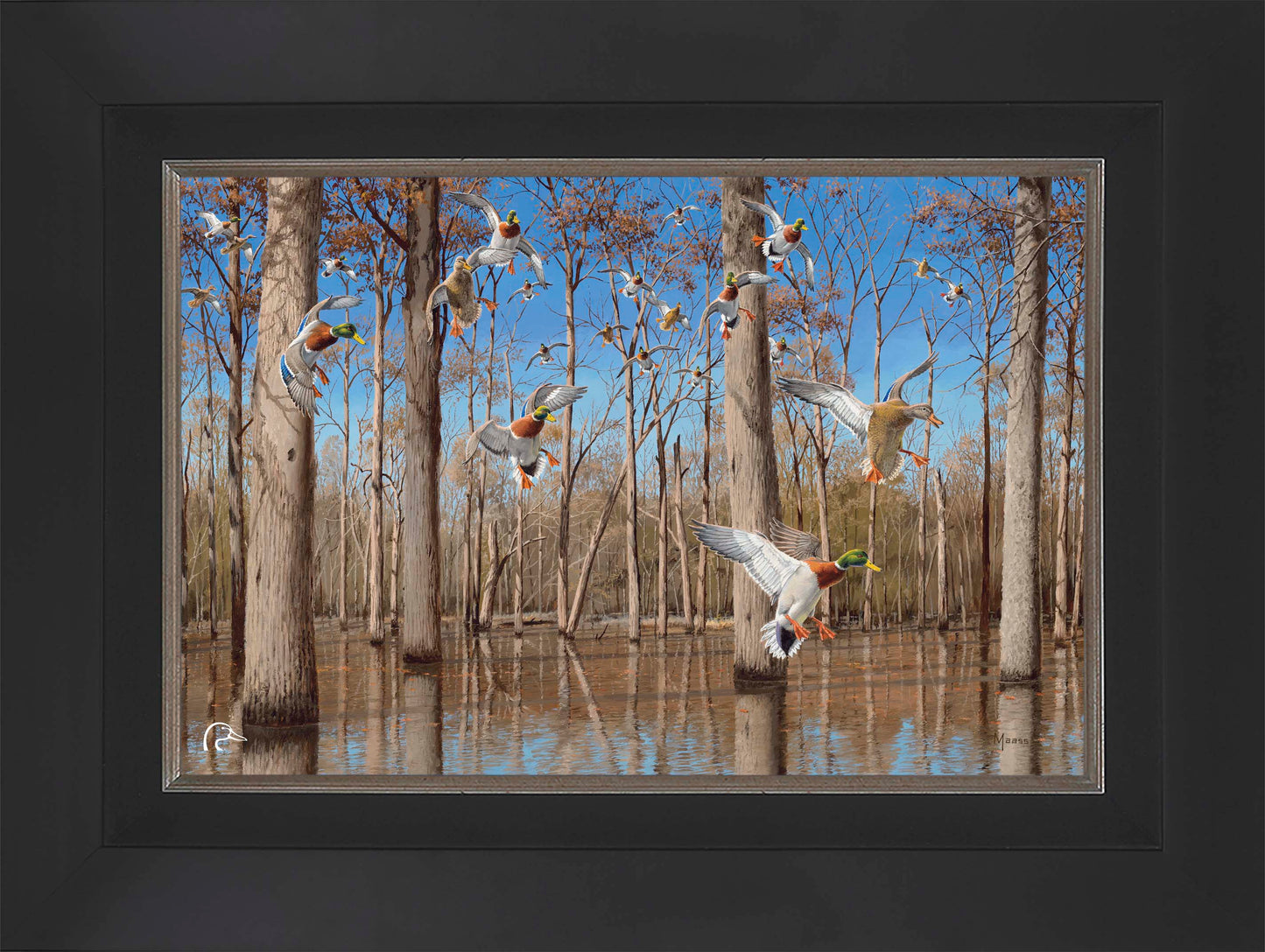 Down from the North - Mallards Limited Edition Canvas - Official Ducks Unlimited Art