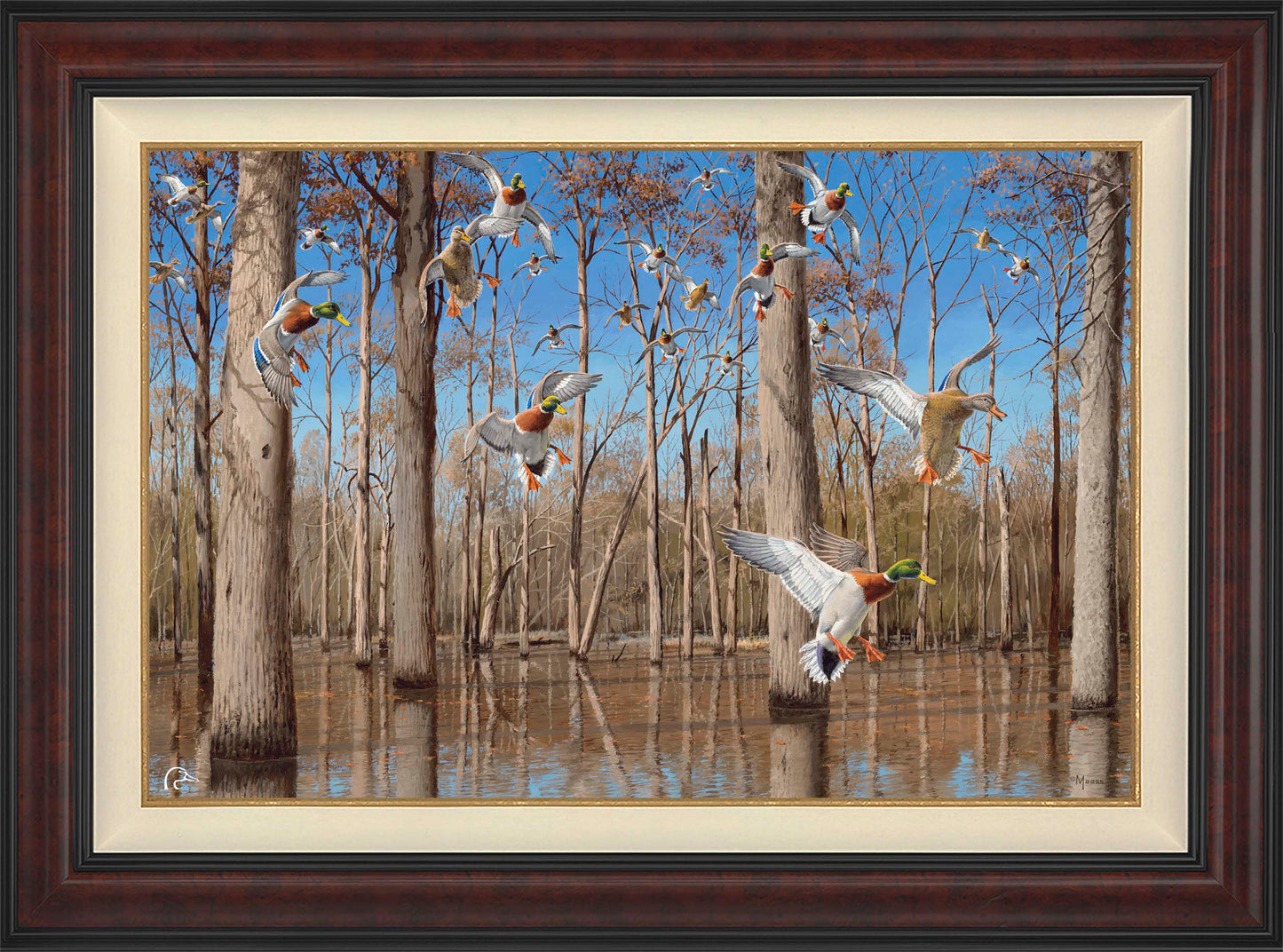 Down from the North - Mallards Limited Edition Canvas - Official Ducks Unlimited Art