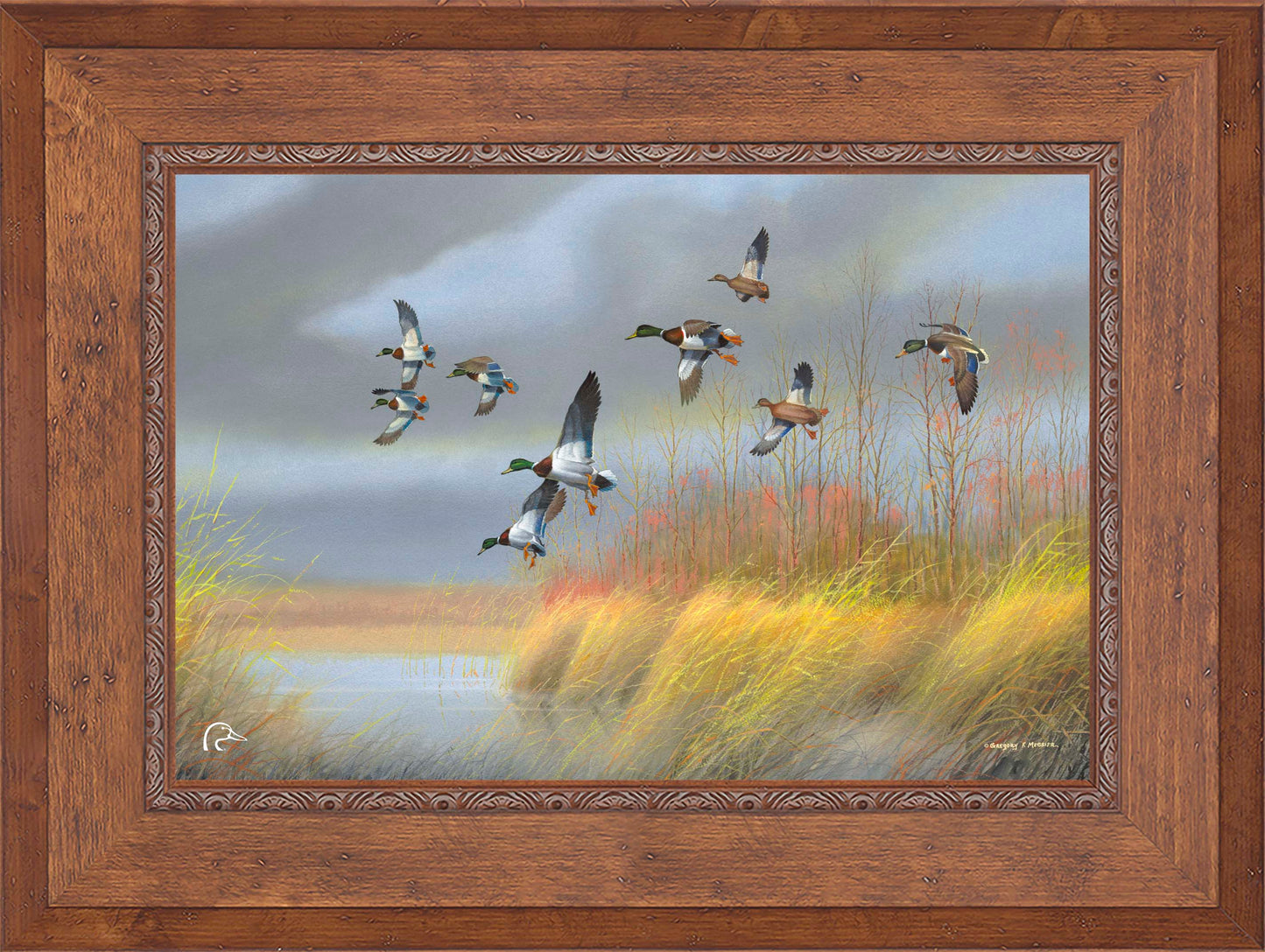 Returning Home - Mallards Limited Edition Canvas - Official Ducks Unlimited Art
