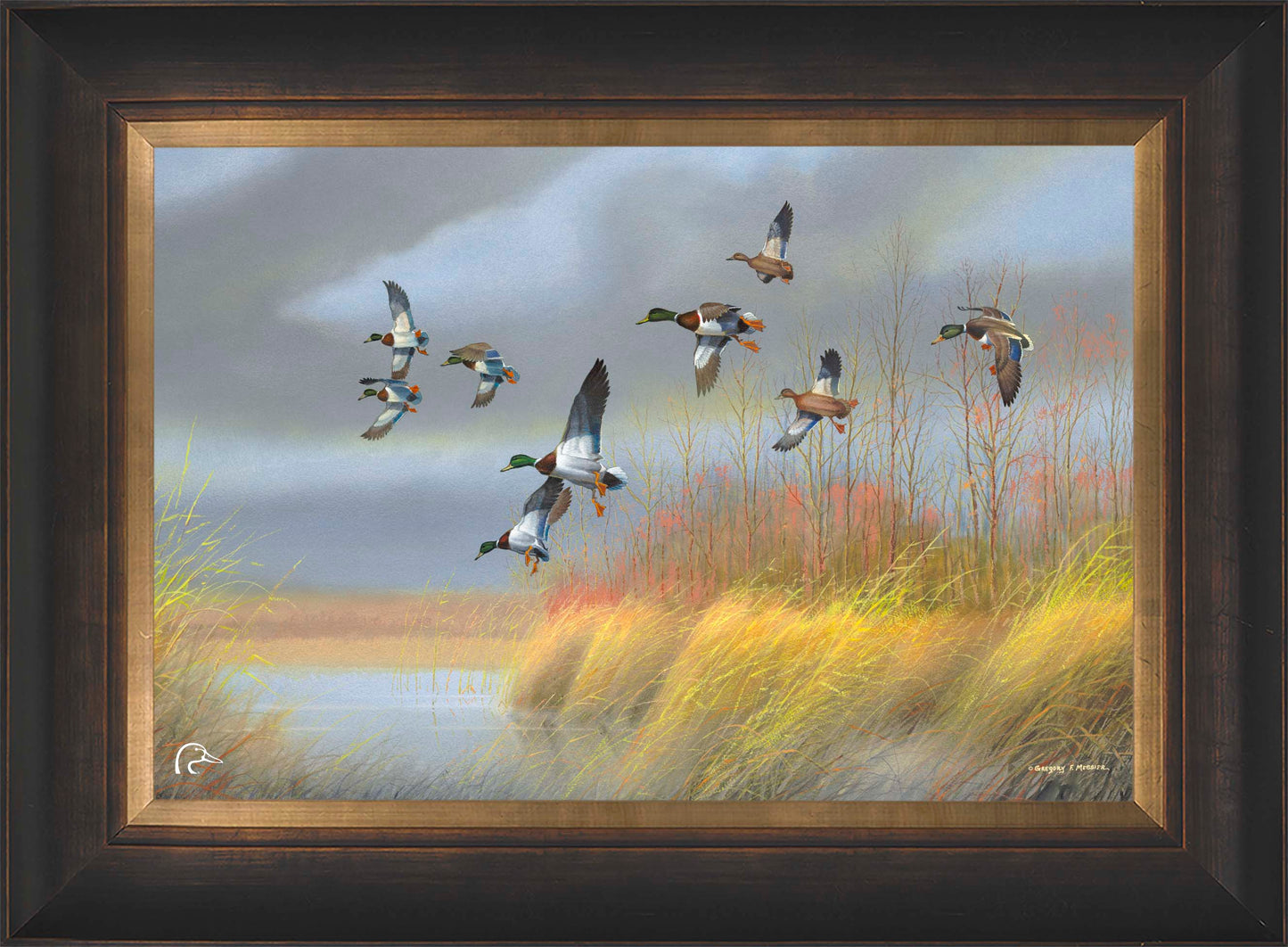 Returning Home - Mallards Limited Edition Canvas - Official Ducks Unlimited Art