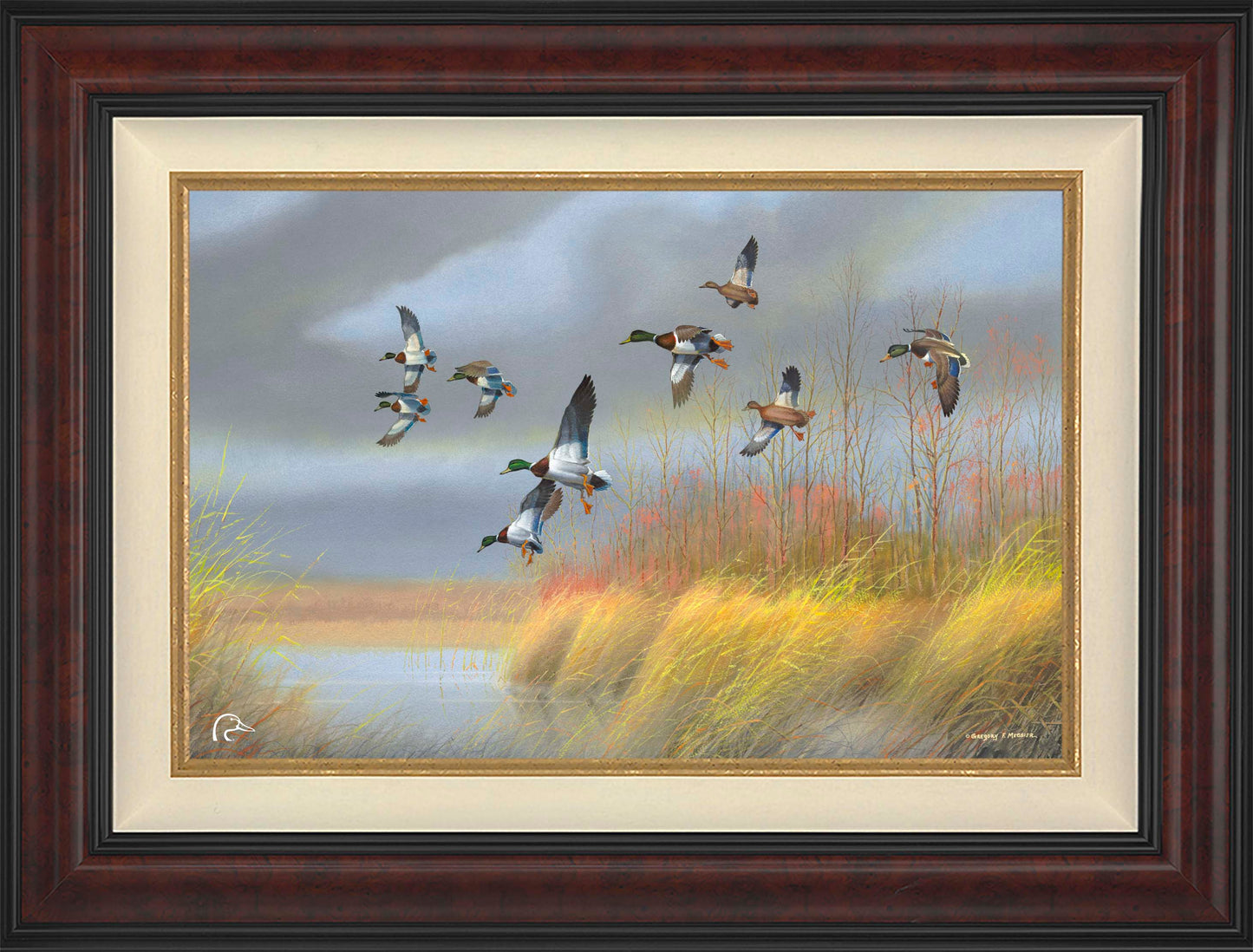 Returning Home - Mallards Limited Edition Canvas - Official Ducks Unlimited Art