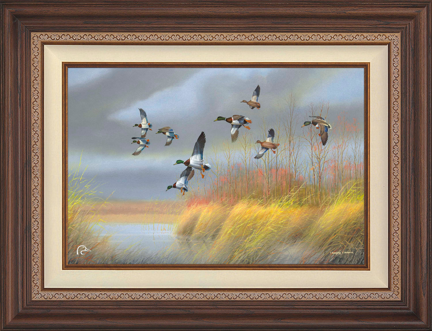 Returning Home - Mallards Limited Edition Canvas - Official Ducks Unlimited Art