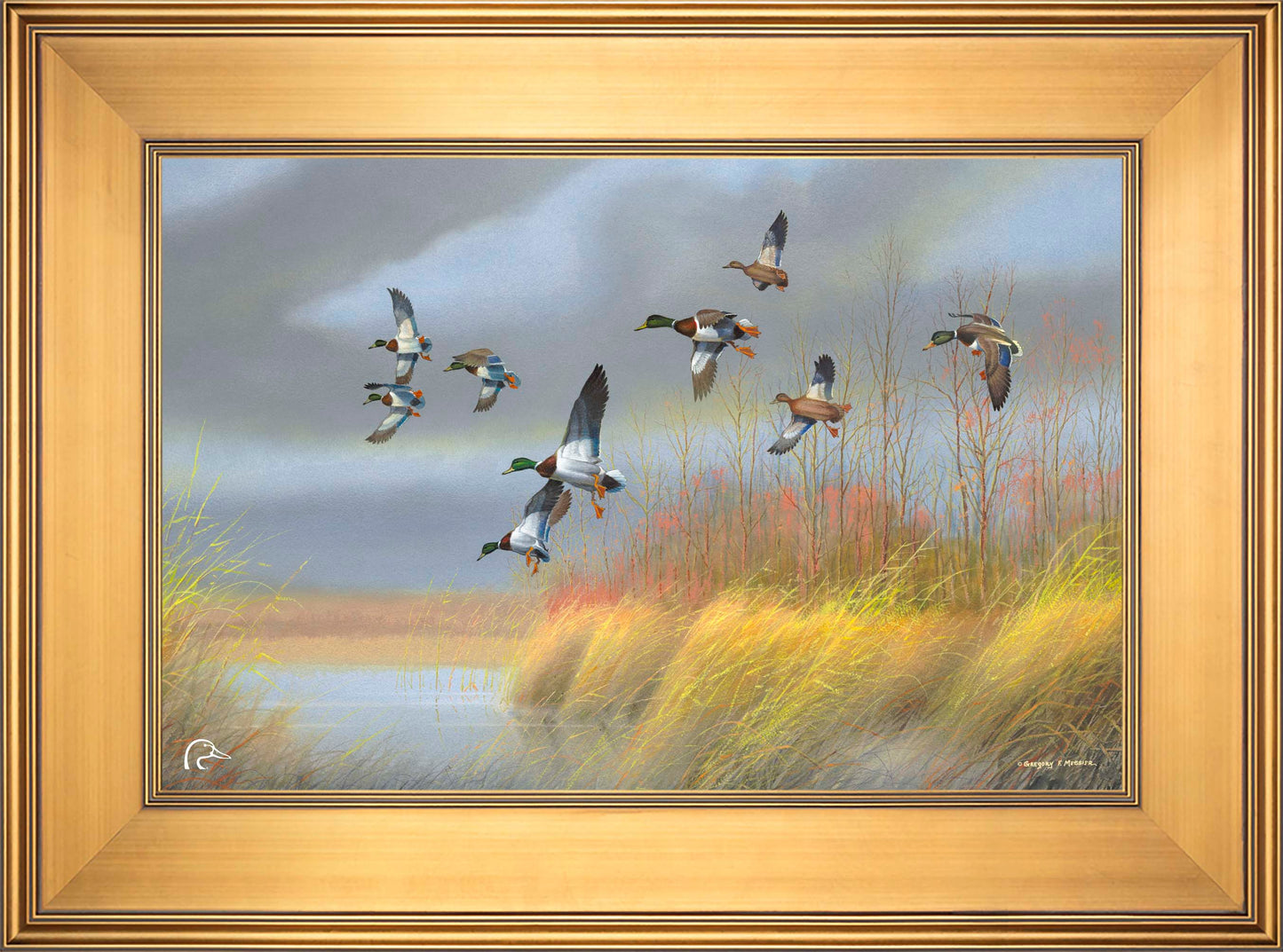 Returning Home - Mallards Limited Edition Canvas - Official Ducks Unlimited Art