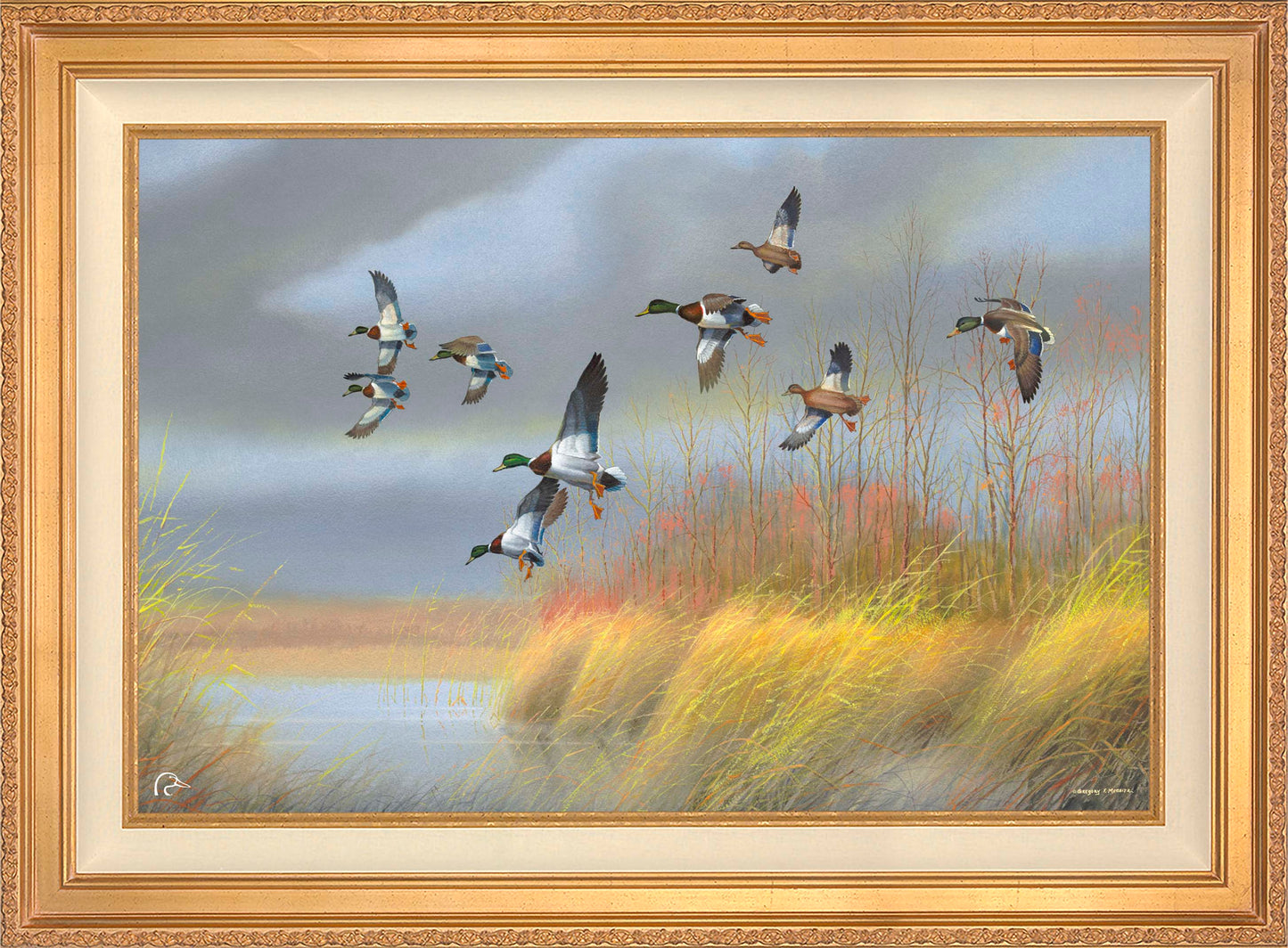 Returning Home - Mallards Limited Edition Canvas - Official Ducks Unlimited Art