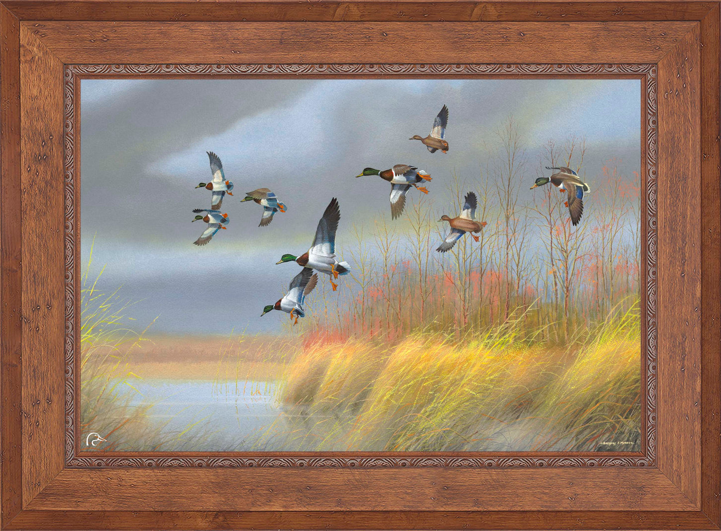 Returning Home - Mallards Limited Edition Canvas - Official Ducks Unlimited Art