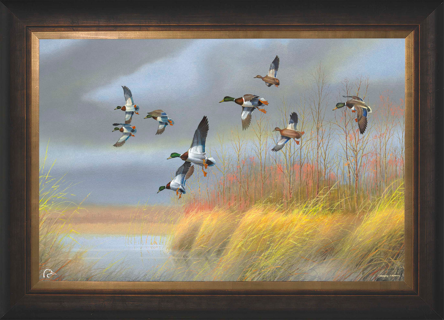 Returning Home - Mallards Limited Edition Canvas - Official Ducks Unlimited Art