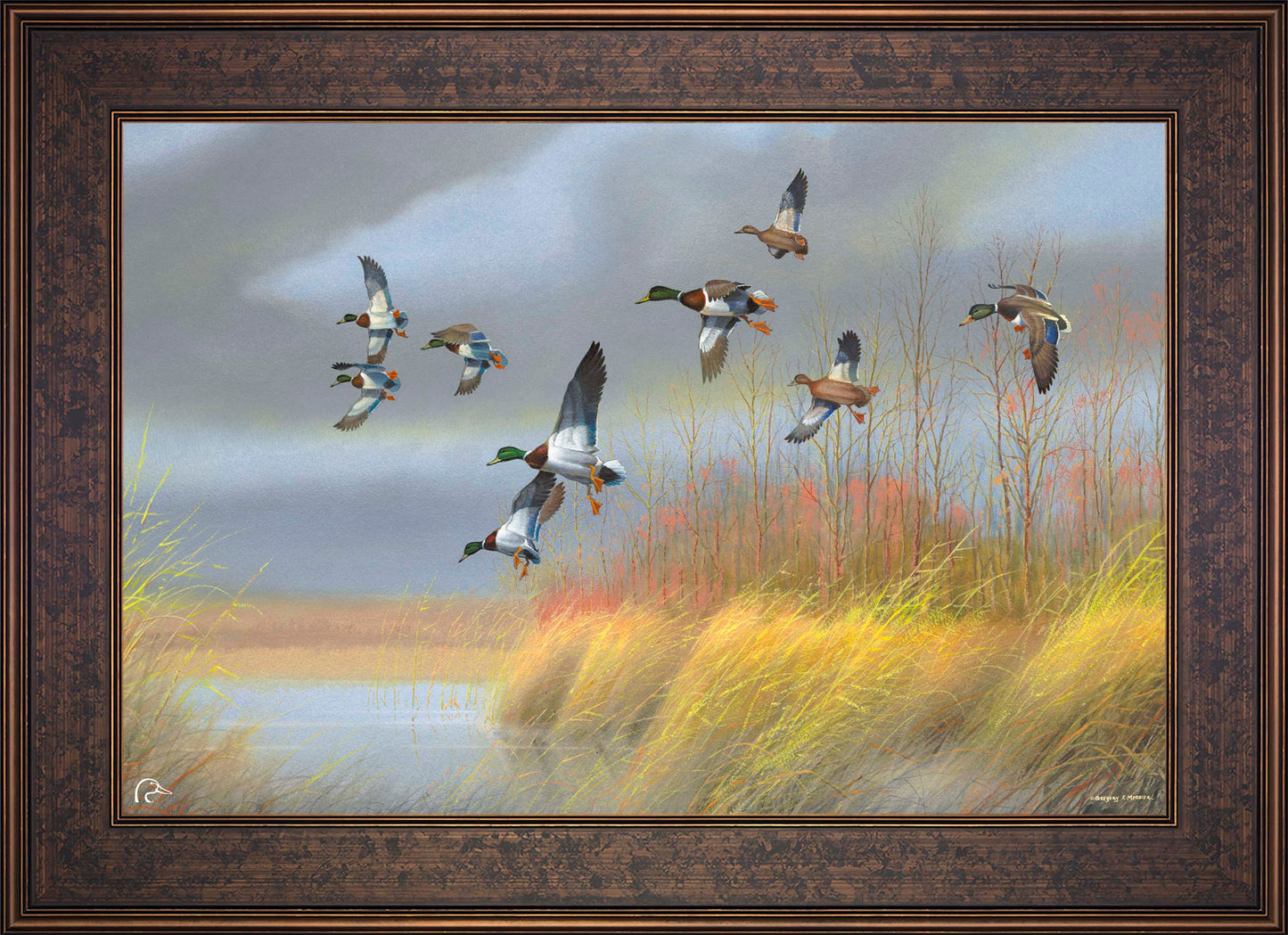Returning Home - Mallards Limited Edition Canvas - Official Ducks Unlimited Art