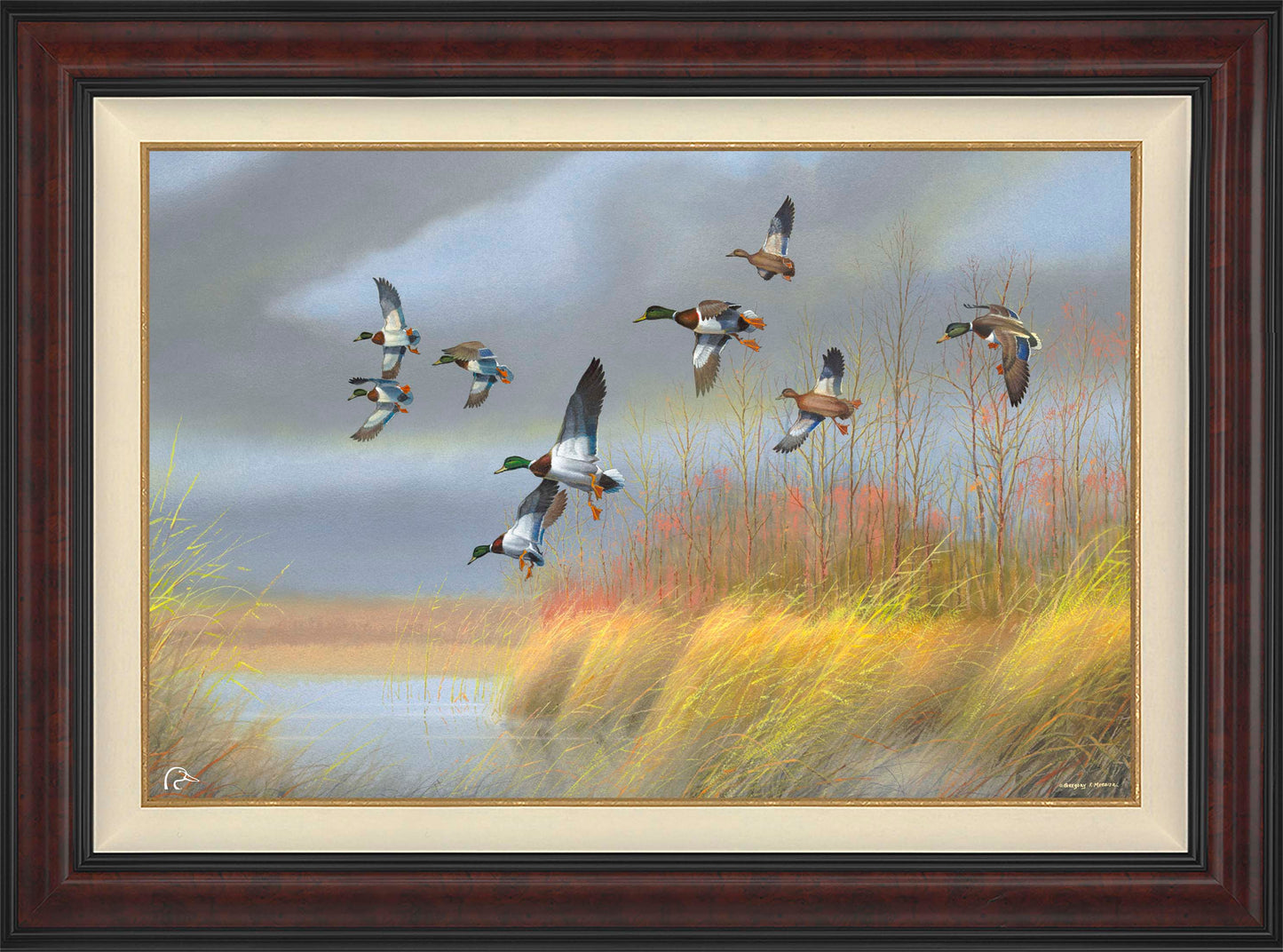 Returning Home - Mallards Limited Edition Canvas - Official Ducks Unlimited Art