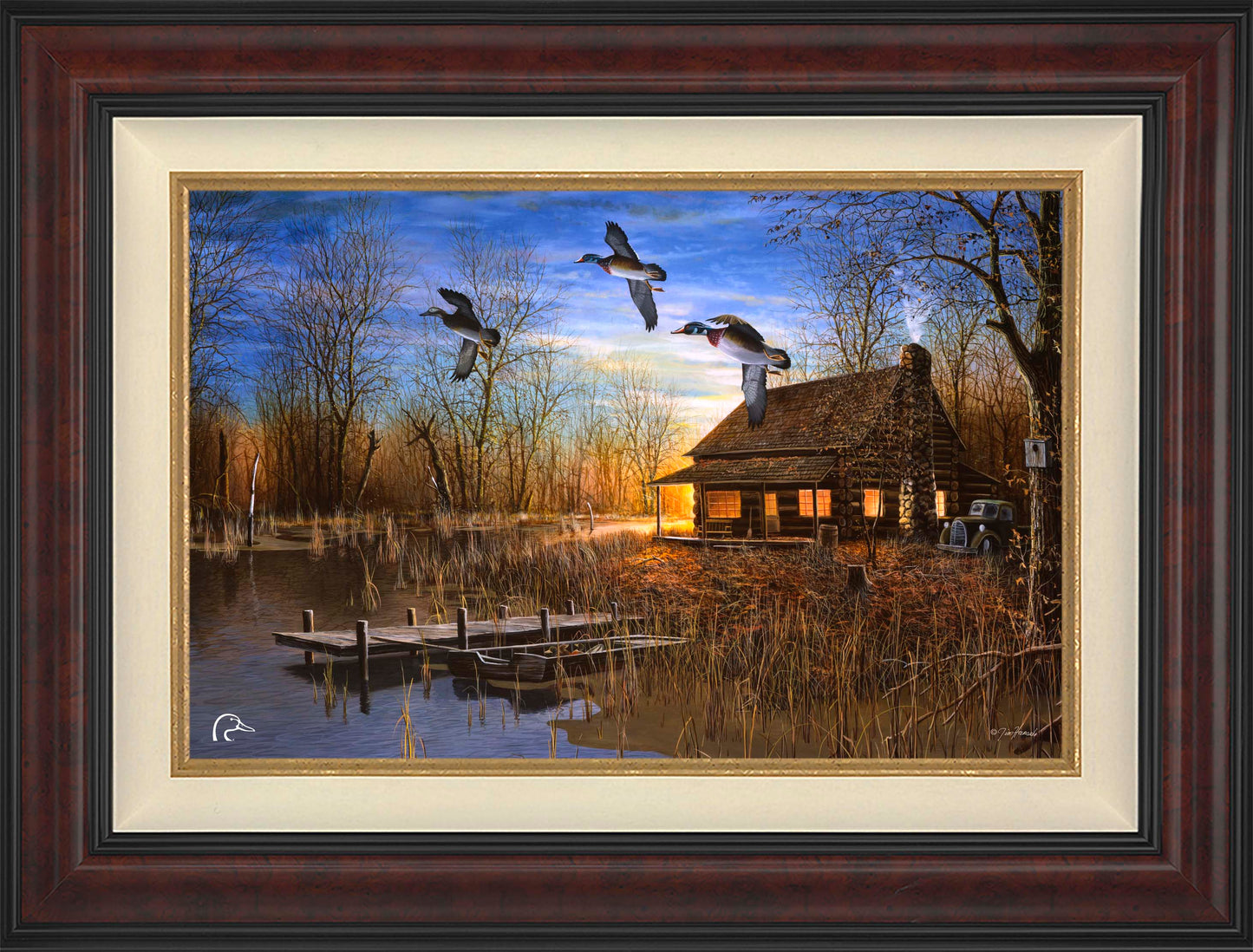 Passing Through Limited Edition Canvas - Official Ducks Unlimited Art