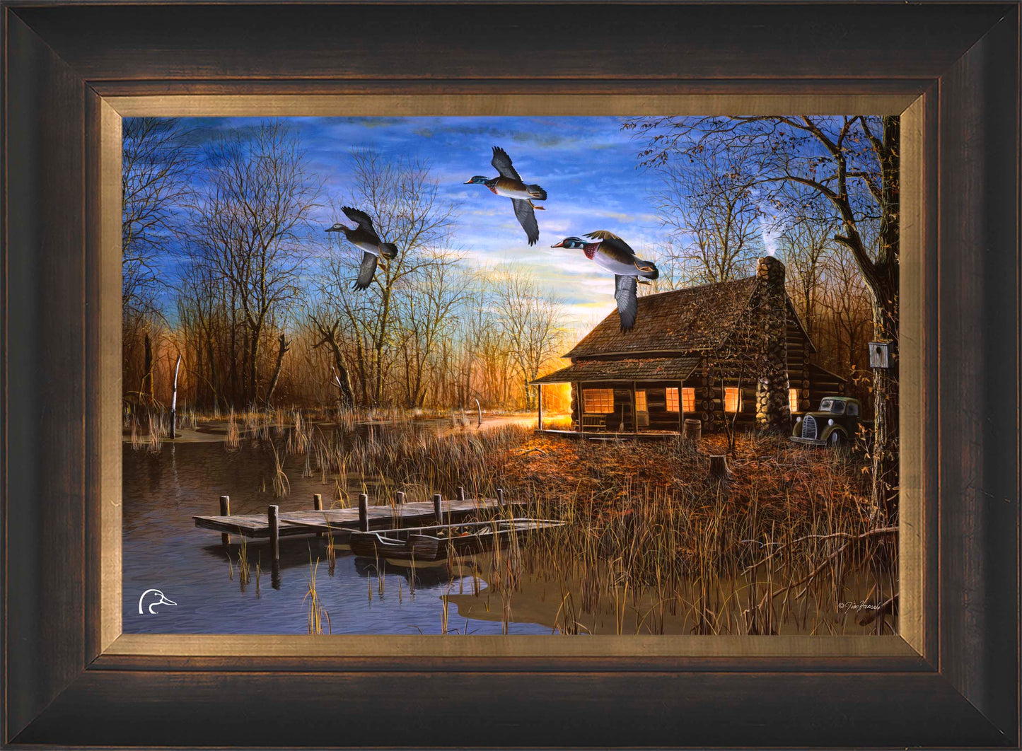 Passing Through Limited Edition Canvas - Official Ducks Unlimited Art