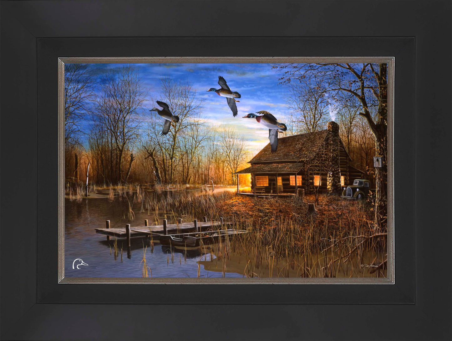 Passing Through Limited Edition Canvas - Official Ducks Unlimited Art