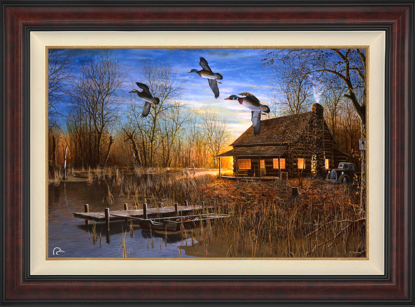Passing Through Limited Edition Canvas - Official Ducks Unlimited Art