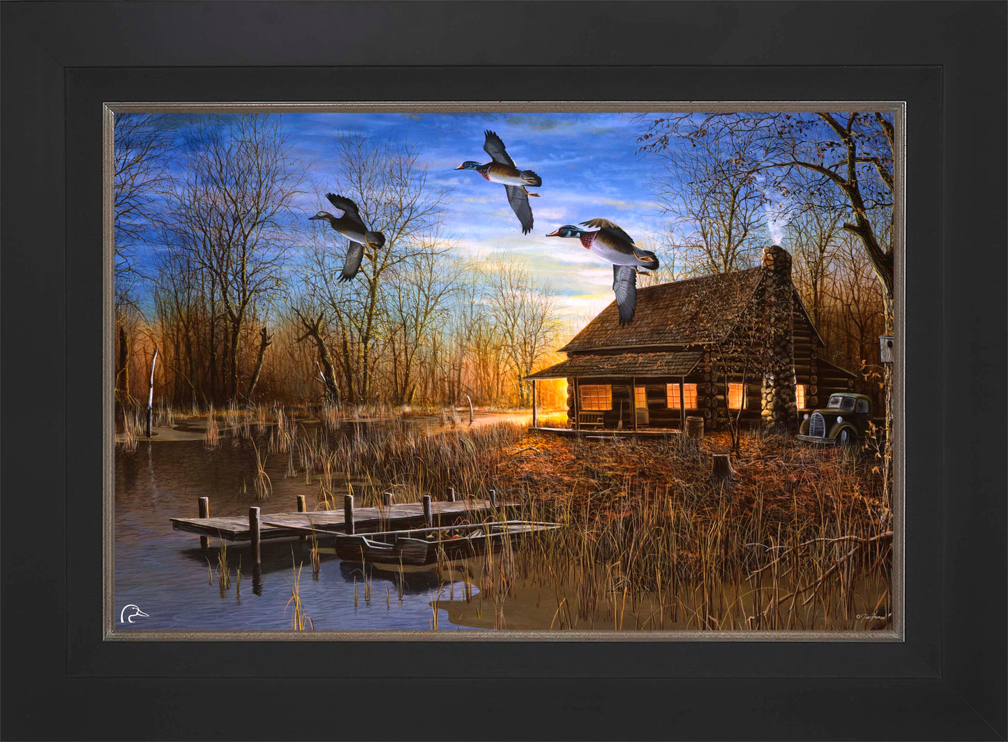 Passing Through Limited Edition Canvas - Official Ducks Unlimited Art
