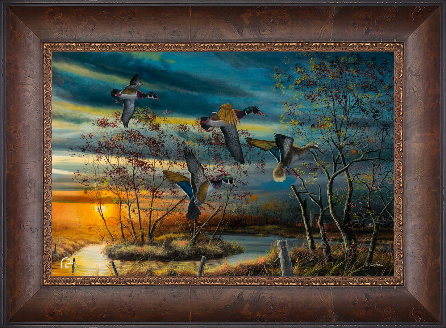 Autumn Splendor Limited Edition Canvas - Official Ducks Unlimited Art