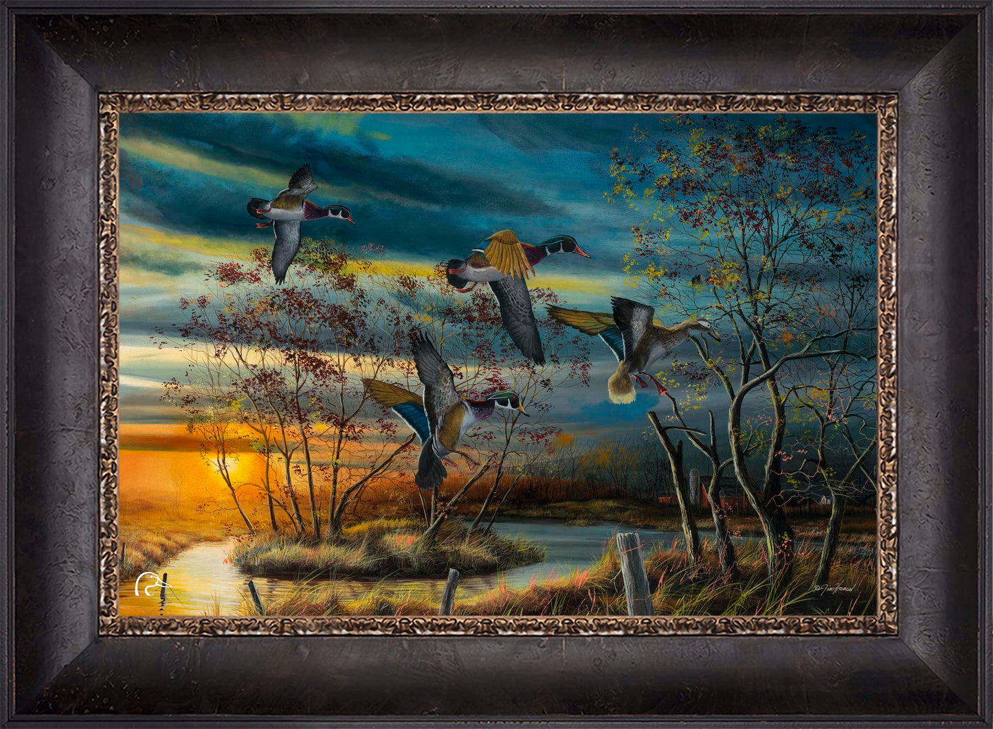 Autumn Splendor Limited Edition Canvas - Official Ducks Unlimited Art