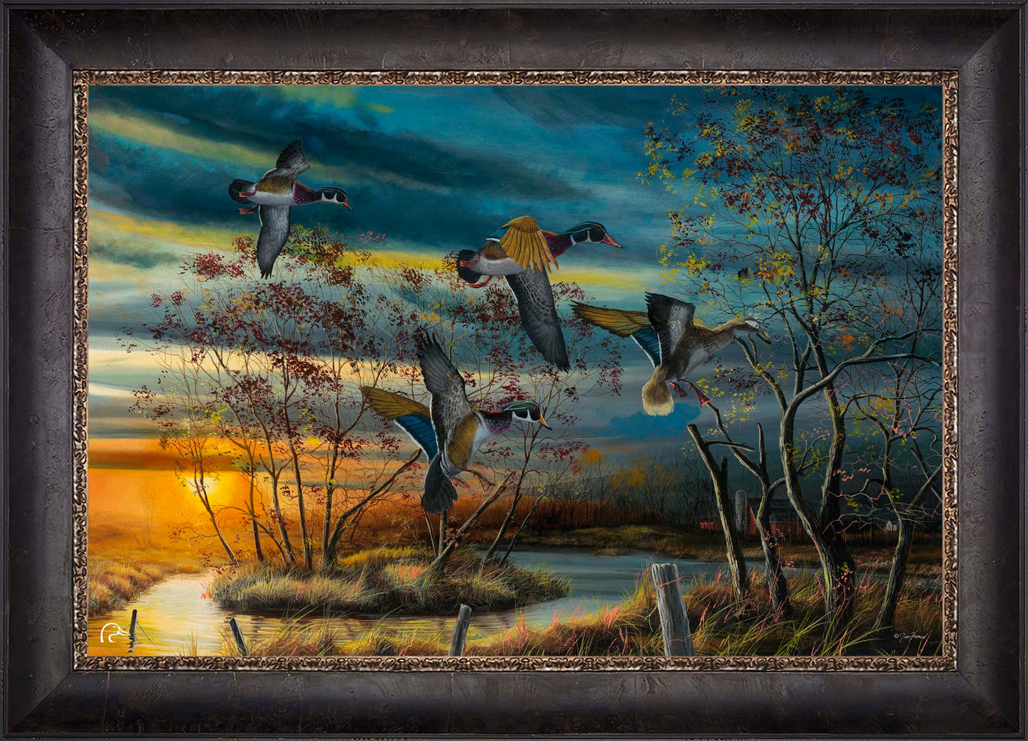 Autumn Splendor Limited Edition Canvas - Official Ducks Unlimited Art