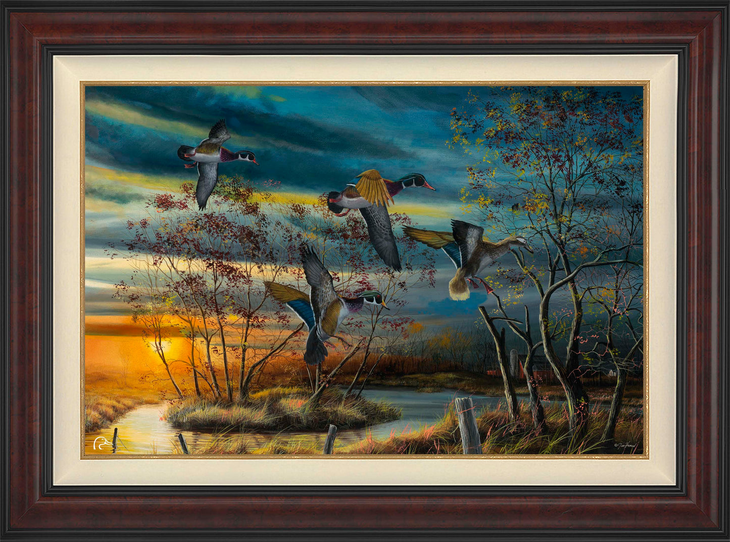 Autumn Splendor Limited Edition Canvas - Official Ducks Unlimited Art