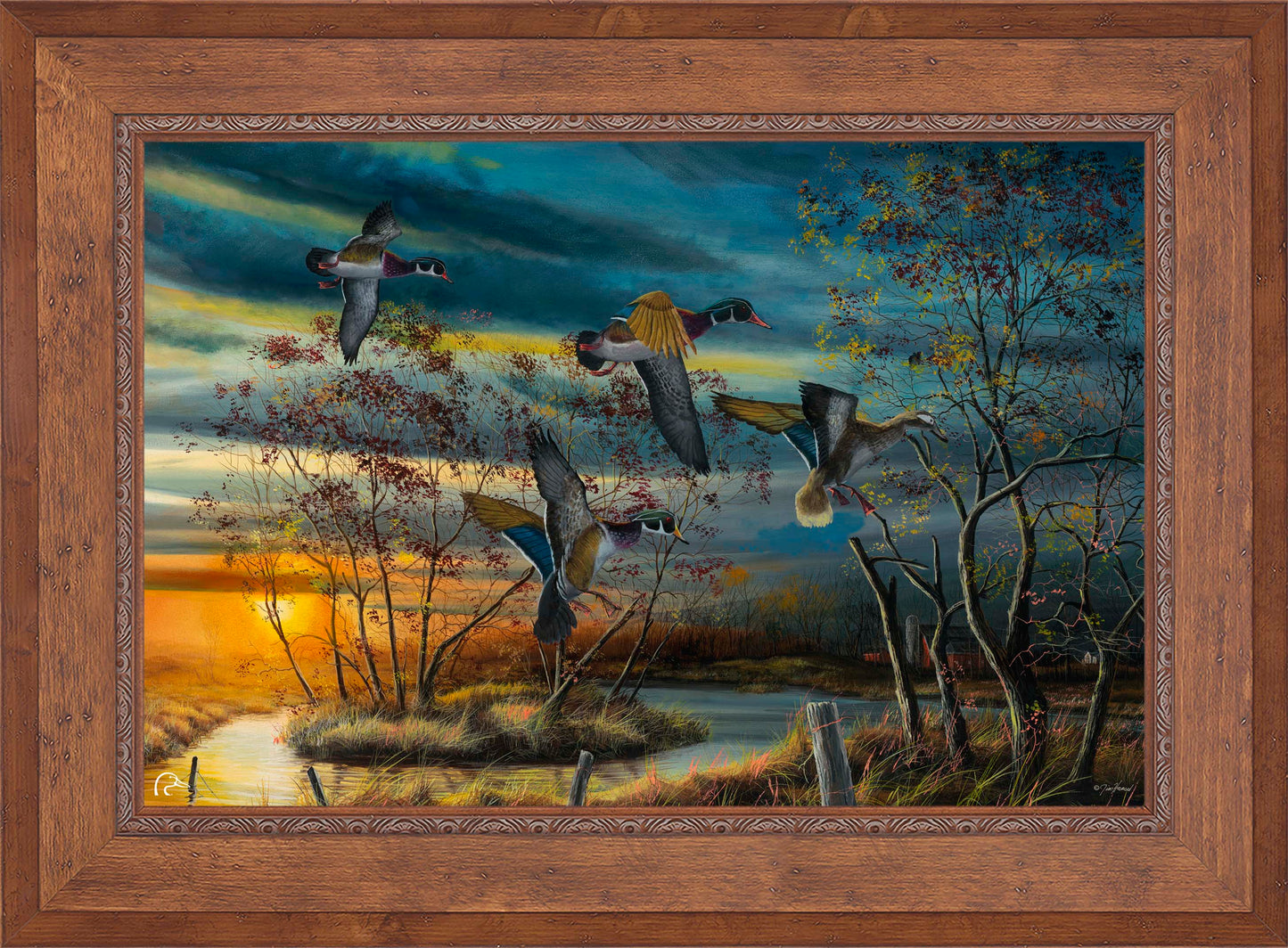 Autumn Splendor Limited Edition Canvas - Official Ducks Unlimited Art