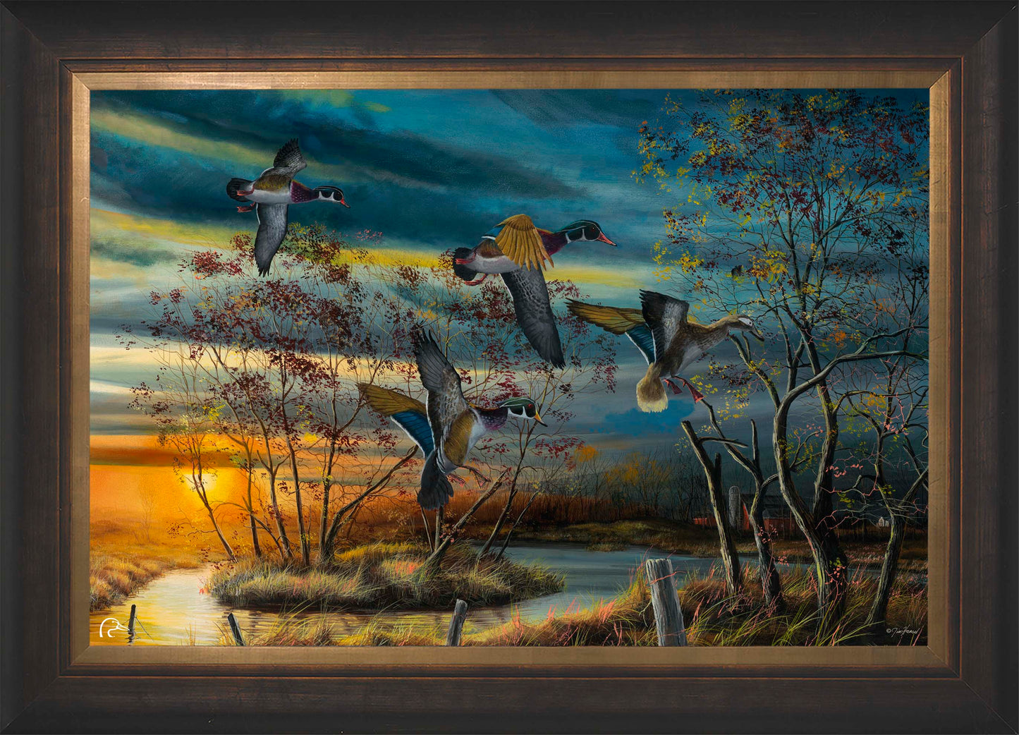 Autumn Splendor Limited Edition Canvas - Official Ducks Unlimited Art