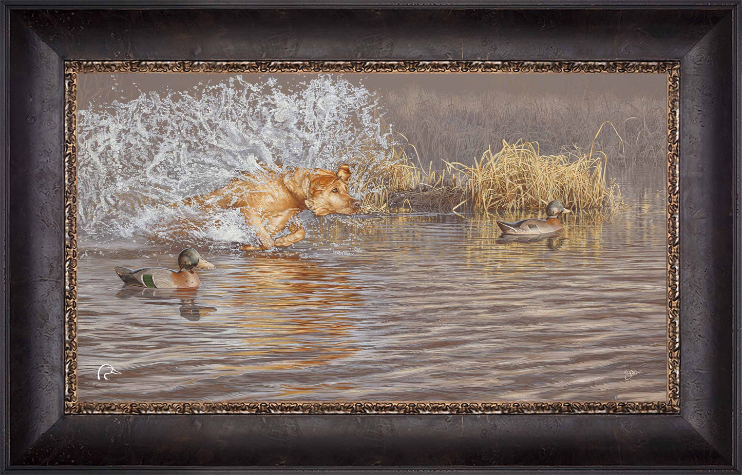 Time to Shine Limited Edition Canvas - Official Ducks Unlimited Art