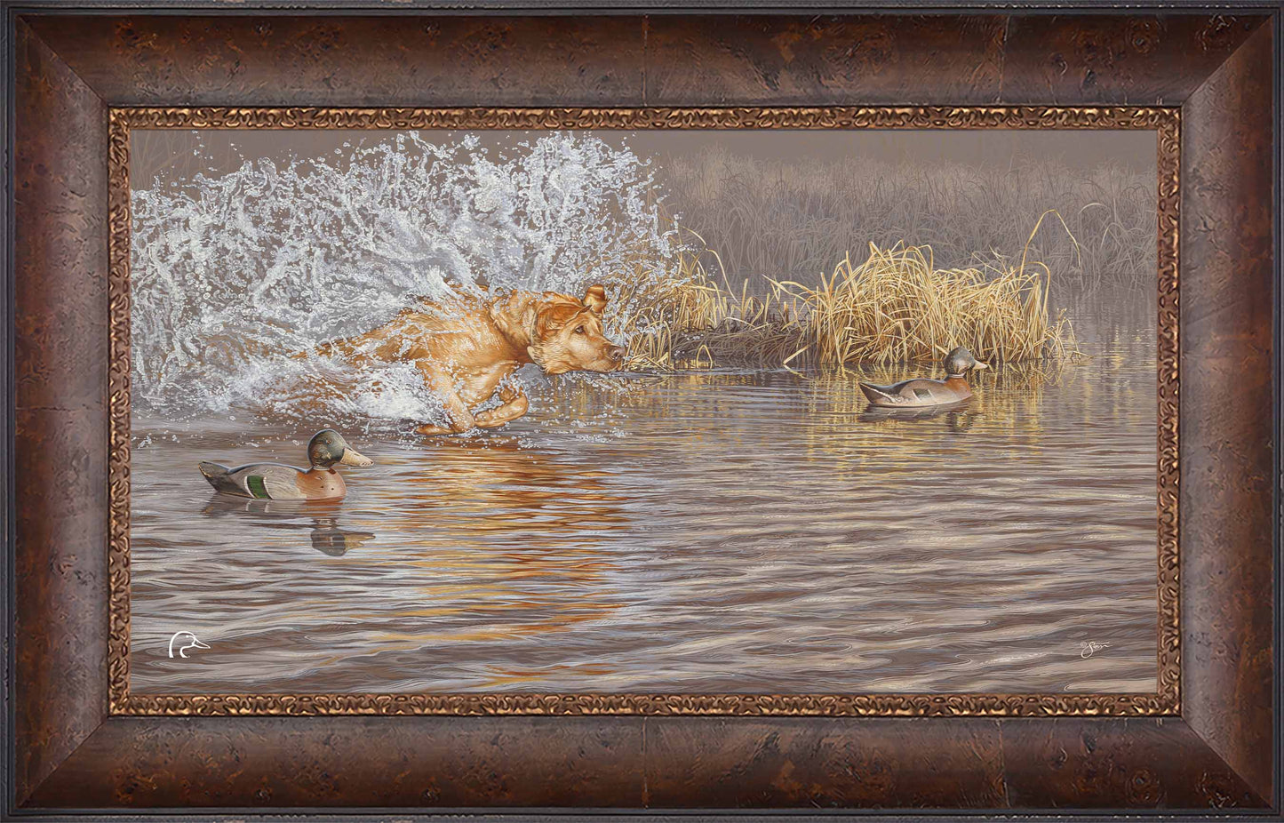 Time to Shine Limited Edition Canvas - Official Ducks Unlimited Art