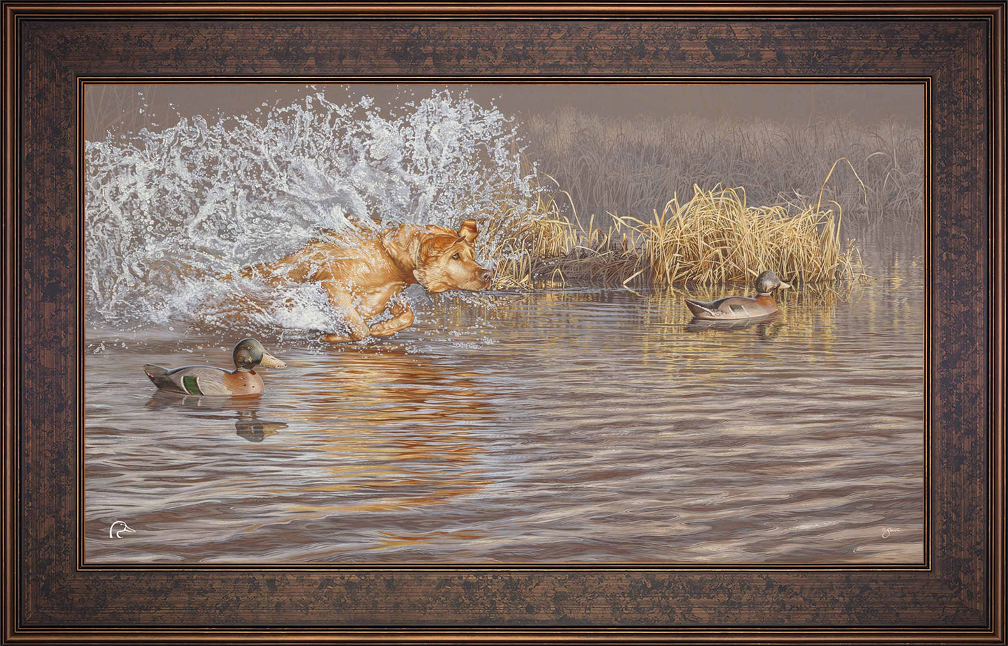 Time to Shine Limited Edition Canvas - Official Ducks Unlimited Art