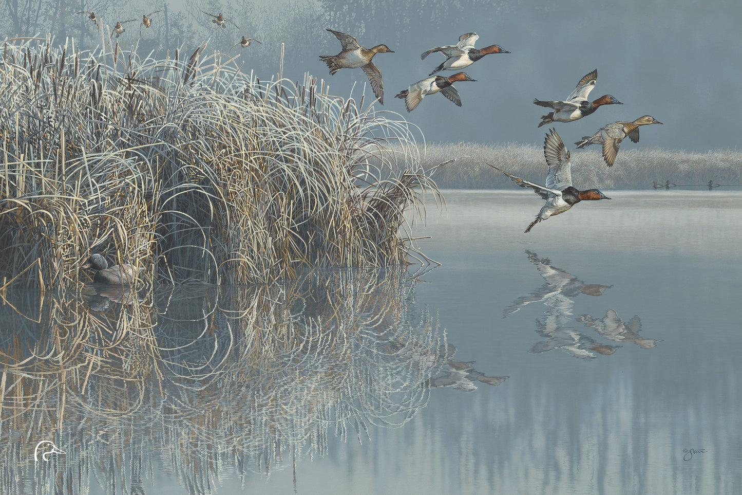 A Hint of Yesteryear - Official Ducks Unlimited Art