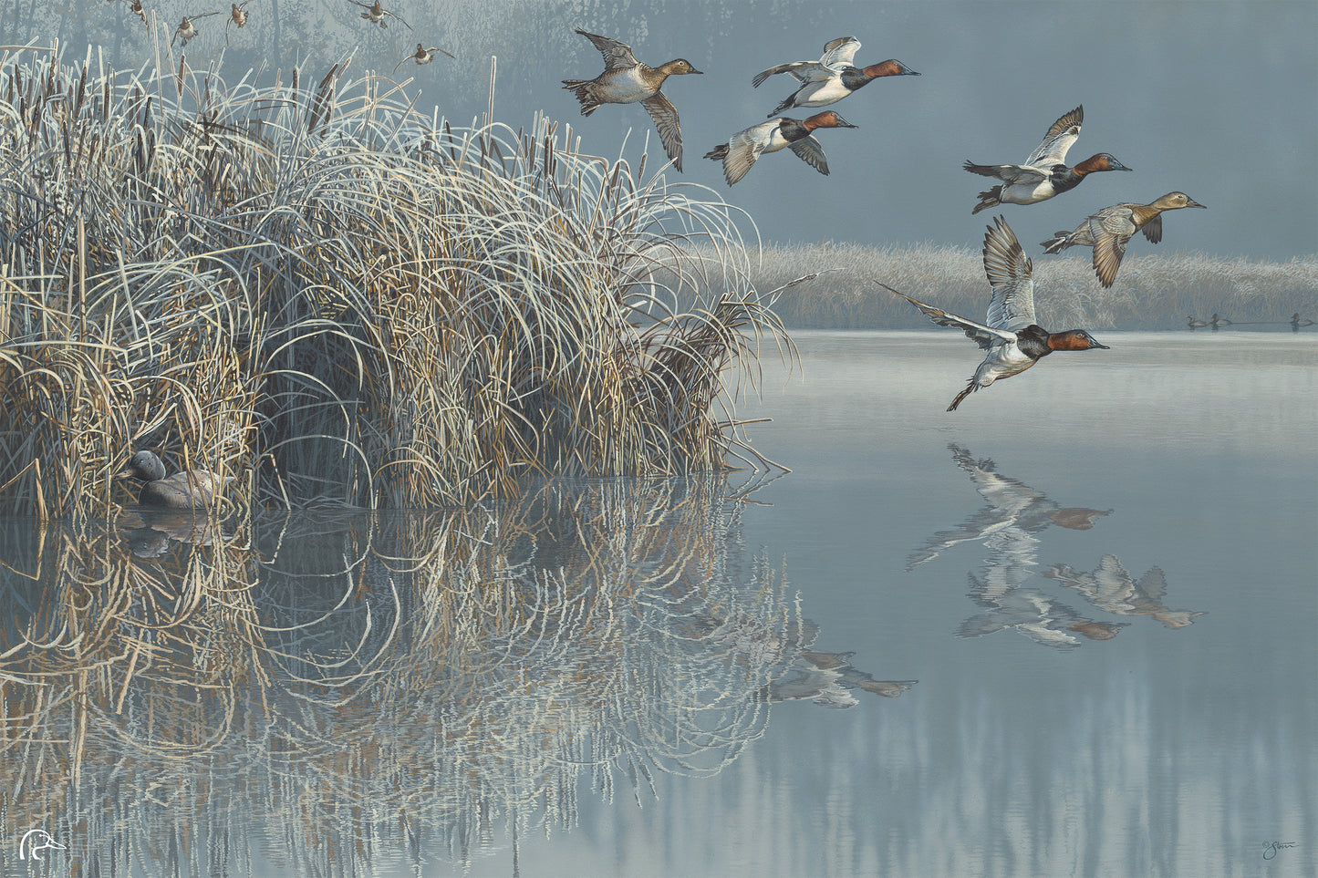 A Hint of Yesteryear - Official Ducks Unlimited Art