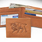 Leather Bifold Bison Wallet