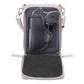 Leather Crossbody Phone Pouch Concealed Carry Purse Cowhide - Lavender