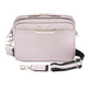 Leather Slim Clutch Crossbody Concealed Carry Bag Cowhide - Lavender