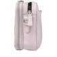 Leather Slim Clutch Crossbody Concealed Carry Bag Cowhide - Lavender