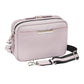Leather Slim Clutch Crossbody Concealed Carry Bag Cowhide - Lavender
