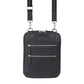Leather Crossbody Essential Concealed Carry Tumbled Leather - Black