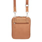Leather Crossbody Essential Concealed Carry Tumbled Leather - Tan