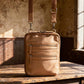 Leather Crossbody Essential Concealed Carry Tumbled Leather - Tan