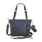Leather BOHO Shoulder Tote Concealed Carry Purse USA Cowhide - Indigo