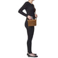 Leather Crossbody Organizer Concealed Carry Purse USA Cowhide - Tan