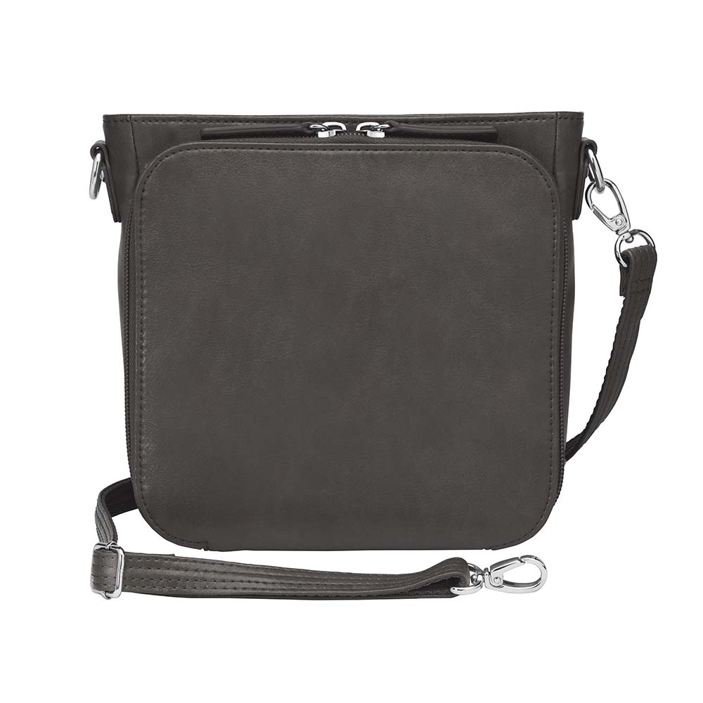 Leather BOHO Mini Crossbody Concealed Carry Purse USA Cowhide - Tan