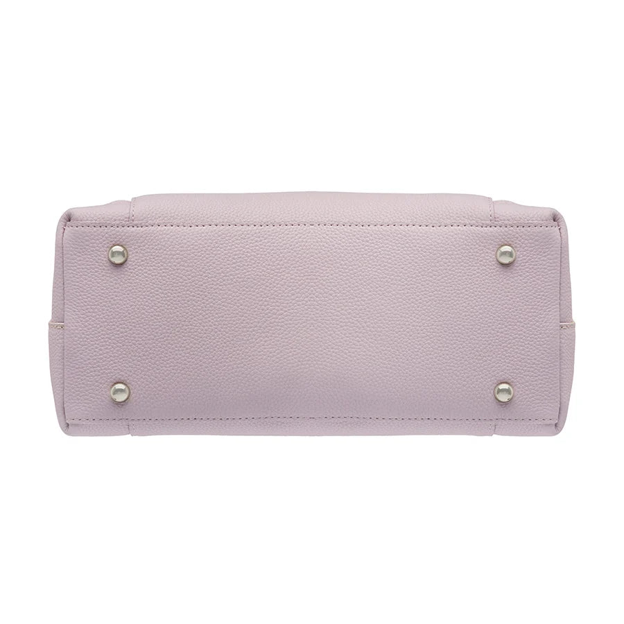 Town Tote Concealed Carry Purse Cowhide Lavender