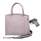 Town Tote Concealed Carry Purse Cowhide Lavender