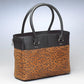Traditional Open Top Tote Concealed Carry Purse Suede - Tan