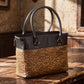 Traditional Open Top Tote Concealed Carry Purse Suede - Tan