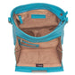 Slim Crossbody Concealed Carry Purse Lambskin - Turquiuse Blue