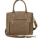 Town Tote Concealed Carry Purse Distressed Buffalo - Brown
