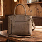 Town Tote Concealed Carry Purse Distressed Buffalo - Brown